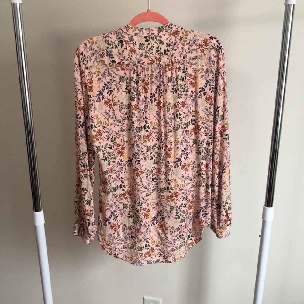 Sundance pink floral blouse - Picture 3 of 5